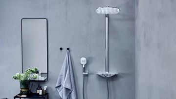 HANSA EMOTION sprchová nástěnná termostatická baterie, bílá/chrom 5863017182 Obrázek - fotka