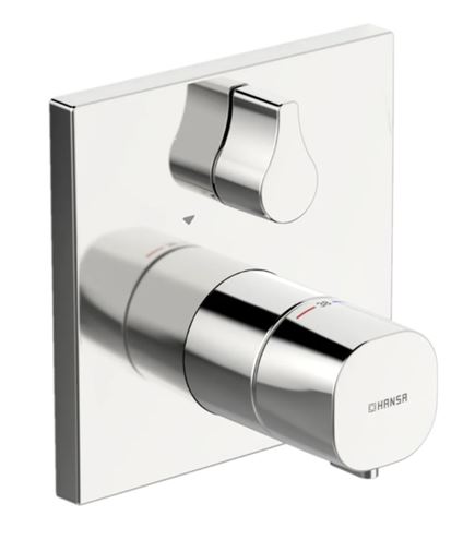 HANSA LIVING podomítková termostatická baterie, pro 2 spotřebiče, chrom 81149562 Obrázek - Hlavní obrázek