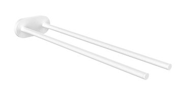 EMCO CONCEPT WHITE držák ručníků 399 mm, dvojramenný, matná bílá