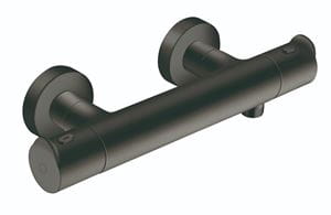 CONCEPT 300 ROUND sprchová nástěnná termostatická baterie, matná černá