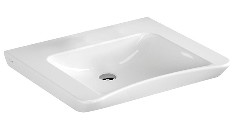 CONCEPT 100 bezbariérové umyvadlo 65 cm, bez otvoru pro baterii, bez přepadu 5291B003-0016 Obrázek - Hlavní obrázek
