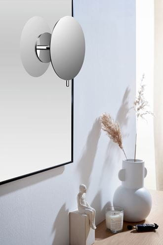 EMCO CONCEPT WHITE kosmetické zrcátko 200 mm, zvětšovací, matná bílá CW109413938 Obrázek - fotka