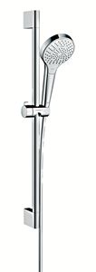 HANSGROHE CROMA SELECT S VARIO 3JET sprchová souprava 3-dílná, ruční sprcha pr. 110 mm, 3 proudy, tyč, hadice, EcoSmart, bílá/chrom