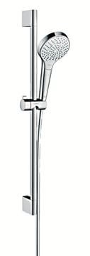 HANSGROHE CROMA SELECT S VARIO 3JET sprchová souprava 3-dílná, ruční sprcha pr. 110 mm, 3 proudy, tyč, hadice, EcoSmart, bílá/chrom