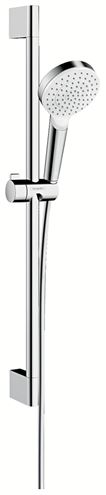 HANSGROHE CROMETTA 1JET sprchová souprava 3-dílná, ruční sprcha pr. 100 mm, tyč, hadice, Green, bílá/chrom 26554400 Obrázek - Hlavní obrázek