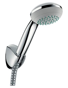 HANSGROHE CROMETTA 85 MONO 1JET sprchová souprava 3-dílná, ruční sprcha pr. 85 mm, hadice, držák, chrom