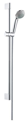HANSGROHE CROMETTA 85 MONO 1JET sprchová souprava 3-dílná, ruční sprcha pr. 85 mm, tyč, hadice, chrom 27729000 Obrázek - Hlavní obrázek