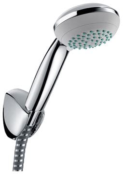 HANSGROHE CROMETTA 85 VARIO 2JET sprchová souprava 3-dílná, ruční sprcha pr. 85 mm, 2 proudy, hadice, držák, chrom