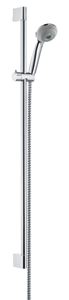 HANSGROHE CROMETTA 85 VARIO 2JET sprchová souprava 3-dílná, ruční sprcha pr. 85 mm, 2 proudy, tyč, hadice, chrom
