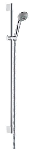 HANSGROHE CROMETTA 85 VARIO 2JET sprchová souprava 3-dílná, ruční sprcha pr. 85 mm, 2 proudy, tyč, hadice, chrom 27762000 Obrázek - Hlavní obrázek