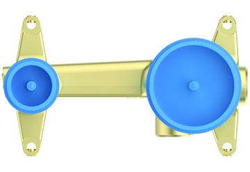IDEAL STANDARD MELANGE podomítkové těleso DN15 A5948NU Obrázek - fotka