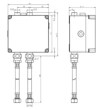 IDEAL STANDARD CERAPLUS podomítkové těleso DN15 A3809NU Technický nákres