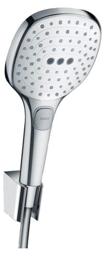 HANSGROHE RAINDANCE SELECT E 120 3JET sprchová souprava 3-dílná, ruční sprcha 120x120 mm, 3 proudy, hadice, držák, chrom 26720000 Obrázek - Hlavní obrázek