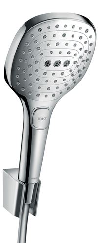 HANSGROHE RAINDANCE SELECT E 120 3JET sprchová souprava 3-dílná, ruční sprcha 120x120 mm, 3 proudy, hadice, držák, chrom 26700000 Obrázek - Hlavní obrázek