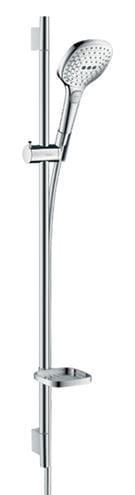 HANSGROHE RAINDANCE SELECT E 120 3JET sprchová souprava 4-dílná, ruční sprcha 120x120 mm, 3 proudy, tyč, hadice, mýdlenka, EcoSmart, chrom 26623000 Obrázek - Hlavní obrázek