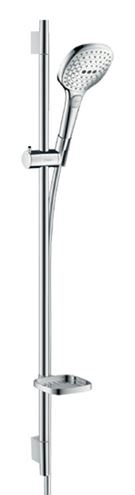 HANSGROHE RAINDANCE SELECT E 120 3JET sprchová souprava 4-dílná, ruční sprcha 120x120 mm, 3 proudy, tyč, hadice, mýdlenka, EcoSmart, chrom 26622000 Obrázek - Hlavní obrázek