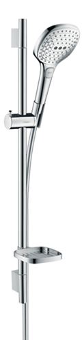 HANSGROHE RAINDANCE SELECT E 120 3JET sprchová souprava 4-dílná, ruční sprcha 120x120 mm, 3 proudy, tyč, hadice, mýdlenka, chrom 26621000 Obrázek - Hlavní obrázek