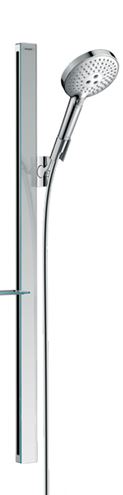 HANSGROHE RAINDANCE SELECT E 120 3JET sprchová souprava 4-dílná, ruční sprcha pr. 125 mm, 3 proudy, tyč, hadice, polička, chrom 27648000 Obrázek - Hlavní obrázek