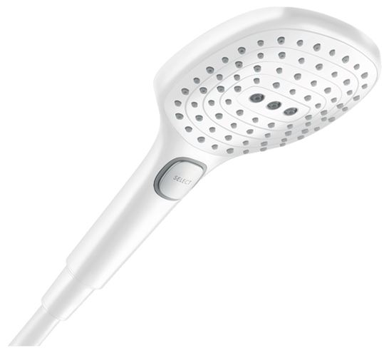 HANSGROHE RAINDANCE SELECT E 3JET ruční sprcha 120x120 mm, 3 proudy, AirPower, matná bílá 26520700 Obrázek - Hlavní obrázek