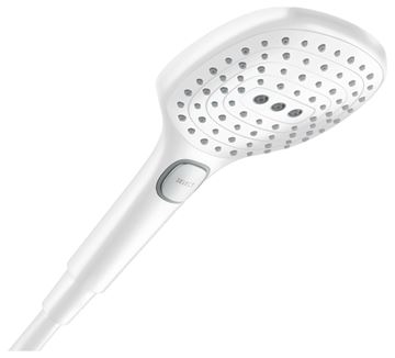 HANSGROHE RAINDANCE SELECT E 3JET ruční sprcha 120x120 mm, 3 proudy, AirPower, matná bílá