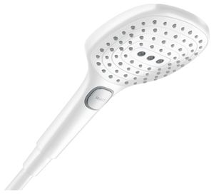 HANSGROHE RAINDANCE SELECT E 3JET ruční sprcha 120x120 mm, 3 proudy, AirPower, matná bílá