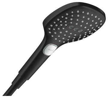 HANSGROHE RAINDANCE SELECT E 3JET ruční sprcha 120x120 mm, 3 proudy, AirPower, matná černá