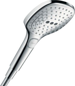 HANSGROHE RAINDANCE SELECT E 3JET ruční sprcha 120x120 mm, 3 proudy, EcoSmart, chrom