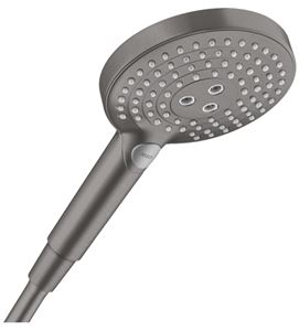 HANSGROHE RAINDANCE SELECT S 120 3JET ruční sprcha pr. 125 mm, 3 proudy, kartáčovaný černý chrom