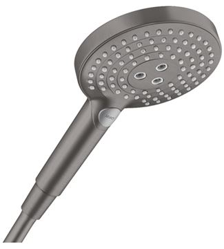 HANSGROHE RAINDANCE SELECT S 120 3JET ruční sprcha pr. 125 mm, 3 proudy, kartáčovaný černý chrom