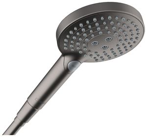 HANSGROHE RAINDANCE SELECT S 3JET ruční sprcha pr. 120, 3 proudy, kartáčovaný černý chrom