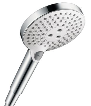 HANSGROHE RAINDANCE SELECT S 3JET ruční sprcha pr. 125 mm, 3 proudy, bílá/chrom