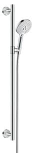 HANSGROHE RAINDANCE SELEST S 120 3JET sprchová souprava 3-dílná, ruční sprcha pr. 125 mm, 3 proudy, tyč, hadice, bílá/chrom