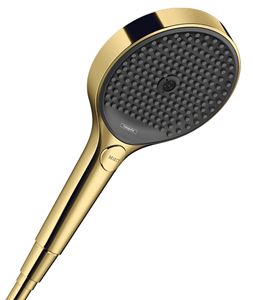 HANSGROHE RAINFINITY 130 3JET ruční sprcha pr. 130 mm, 3 proudy, EcoSmart, leštěné zlato