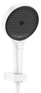 HANSGROHE RAINFINITY 130 3JET sprchová souprava 3-dílná, ruční sprcha pr. 130 mm, 3 proudy, hadice, držák, matná bílá