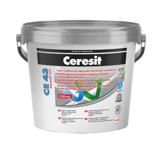 CERESIT CE 43 GRAND´ELIT spárovací hmota pro spáry 2-20 mm, 25 kg, graphite 1303156 Obrázek - Hlavní obrázek