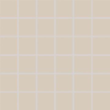 RAKO TAURUS COLOR mozaika 30x30(5x5) cm, lepená na síti, mat, slonová kost