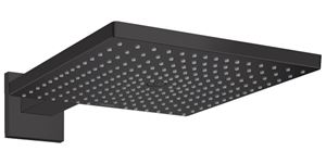 HANSGROHE RAINDANCE E 300 1JET horní sprcha 300x300 mm, s ramenem, matná černá