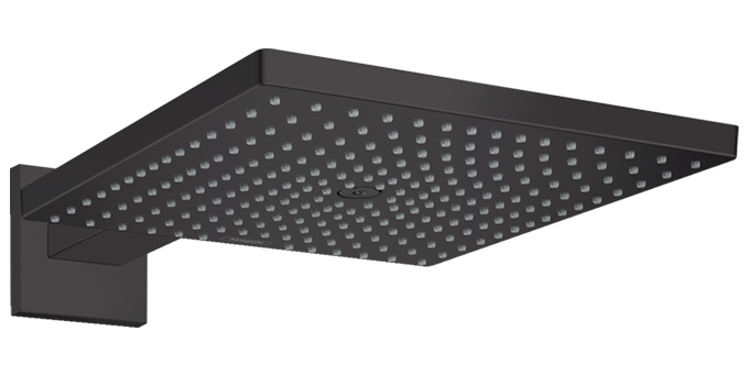 HANSGROHE RAINDANCE E 300 1JET horní sprcha 300x300 mm, s ramenem, matná černá 26238670 Obrázek - Hlavní obrázek