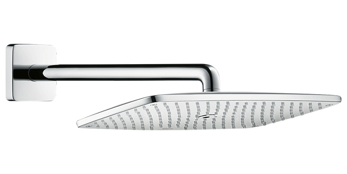 HANSGROHE RAINDANCE E 360 1JET horní sprcha 360x190 mm, s ramenem, EcoSmart, chrom 26605000 Obrázek - Hlavní obrázek