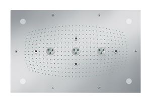 HANSGROHE RAINDANCE RAINMAKER 680/460 3JET horní sprcha 680x460 mm, 3 proudy, s LED osvětlením, chrom