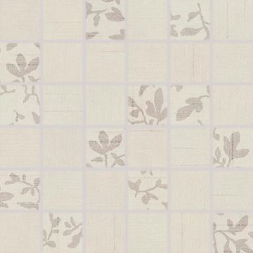 RAKO TEXTILE mozaika 30x30(5x5) cm, lepená na síti, mat, slonová kost
