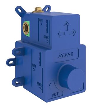 RAVAK R-BOX VERTICAL O2/O3  RB 07F.50 podomítkové těleso G 1/2