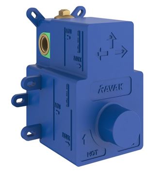 RAVAK R-BOX TERMO RB 07C.50 podomítkové těleso G 1/2 X070232 Obrázek - fotka