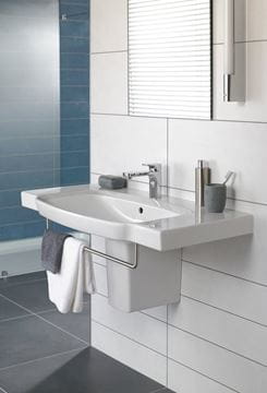 VILLEROY & BOCH SUBWAY 2.0 polosloup pro umyvadlo, alpská bílá  52440001 Obrázek - fotka