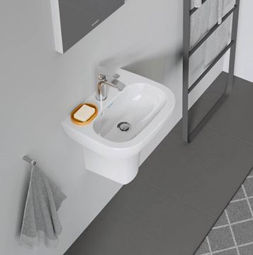DURAVIT D-CODE polosloup pro umývátko  08571700002 Obrázek - fotka