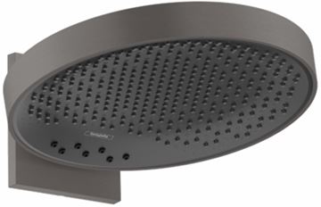 HANSGROHE RAINFINITY 360 3JET horní sprcha pr. 360 mm, 3 proudy, s ramenem, kartáčovaný černý chrom