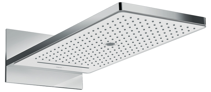 HANSGROHE RAINMAKER SELECT 580 3JET horní sprcha 586x258 mm, 3 proudy, bílá/chrom 24001400 Obrázek - Hlavní obrázek