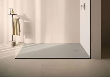 CONCEPT 200 sprchová vanička 90x120 cm, litý mramor, samonosná, light dove grey matt 09DW07O2-81 Obrázek - fotka