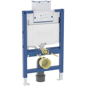 GEBERIT DUOFIX montážní prvek pro WC 82 cm, se splachovací nádržkou Omega 12 cm