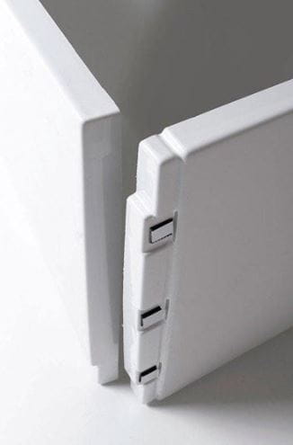 POLYSAN PLAIN čelní panel k vaně 185x59 cm, pravý  72813 Obrázek - fotka